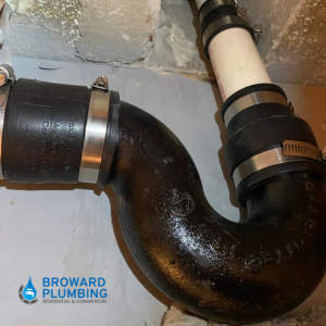 cast iron pipe repair and inspection Boca Raton
