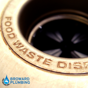 emergency plumbing service in broward for garbage disposal