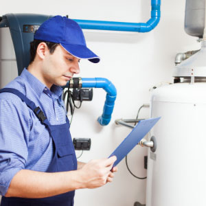 hot water heater repair plumber