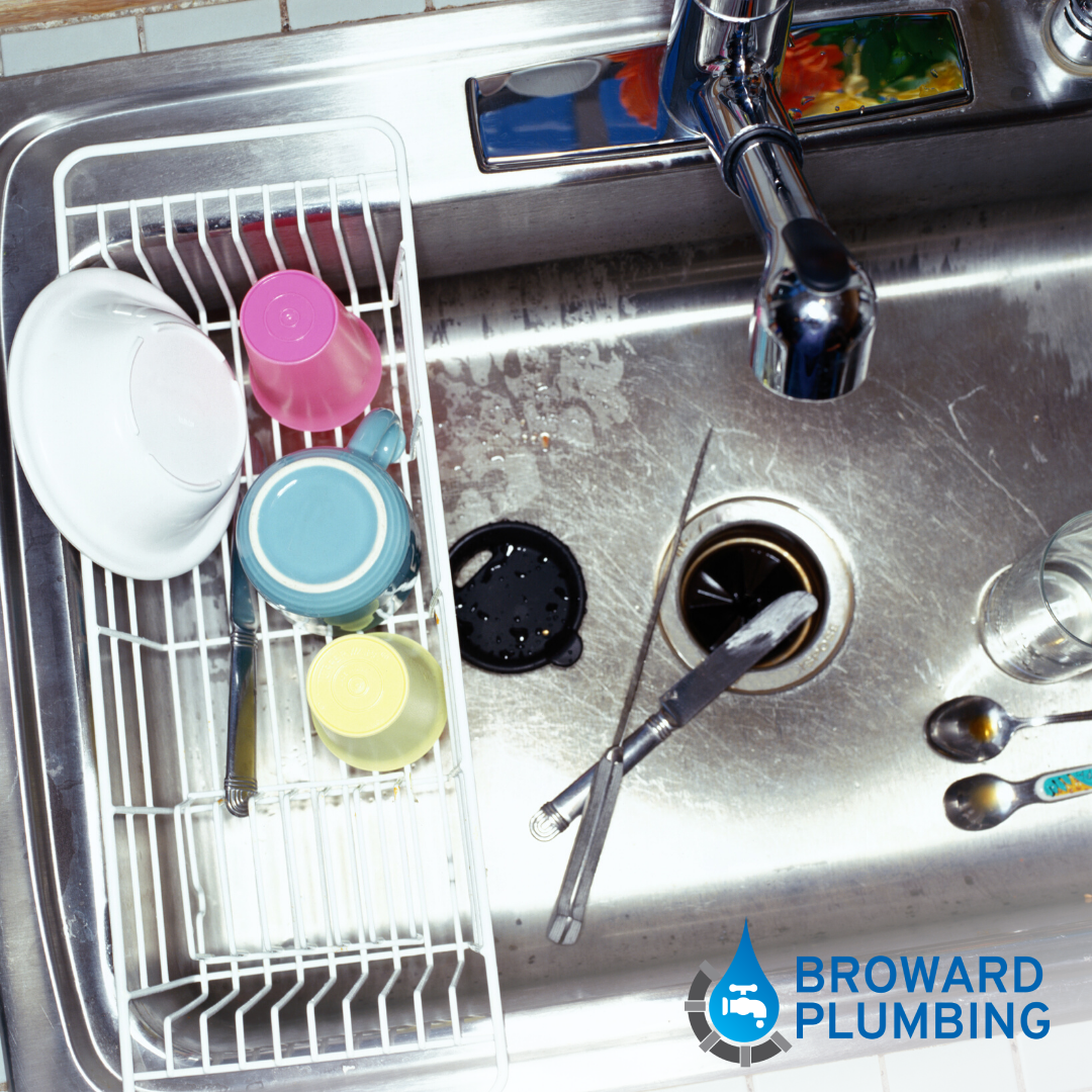 Drain backup cleanup