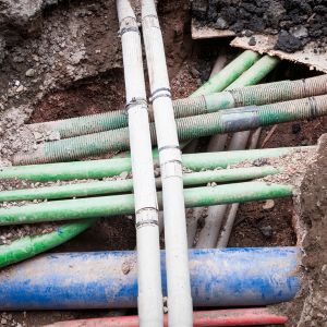 sewer line repair plumber